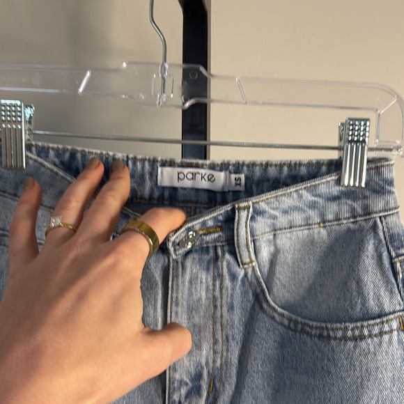 PARKE denim skirt XS - Picture 2 of 4